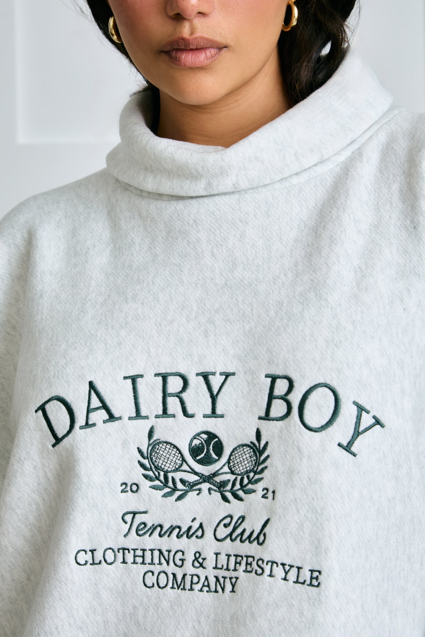The Diana Rollneck - Warmup Grey