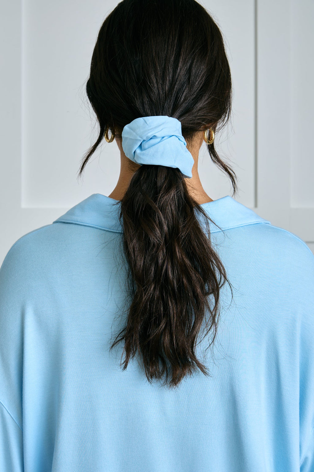 Garden Bed Scrunchie - Cool Blue