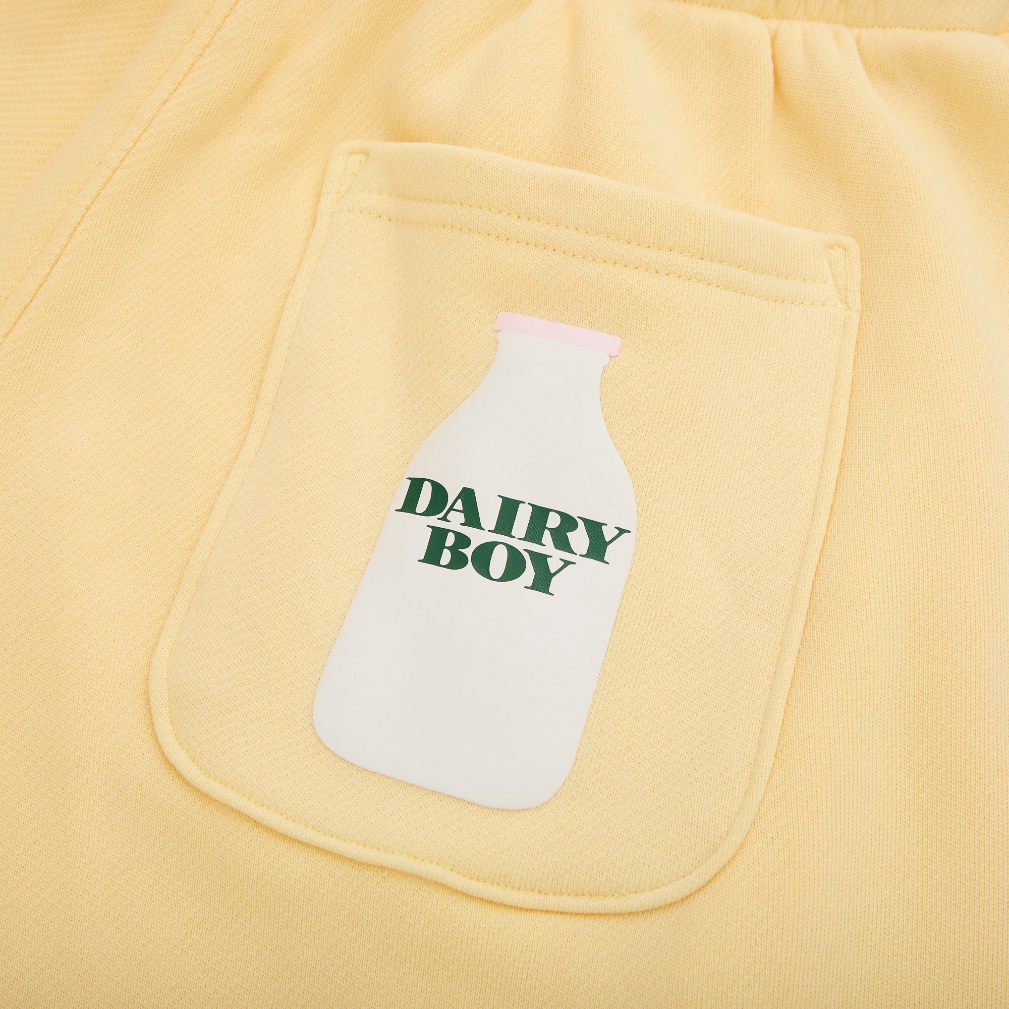 Milk Bottle Sweatpant - Yellow